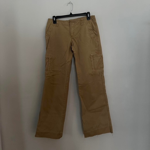 Old Navy tan beige cargo pants - Picture 1 of 8